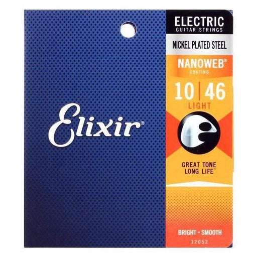 Elixir Strings 12052 Nanoweb Light Electric Guitar Strings-Dirt Cheep