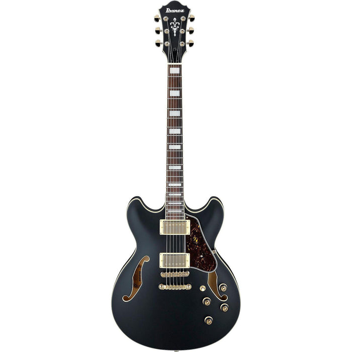 Ibanez Artcore AS73G Semi-Hollow Electric Guitar, Flat Black