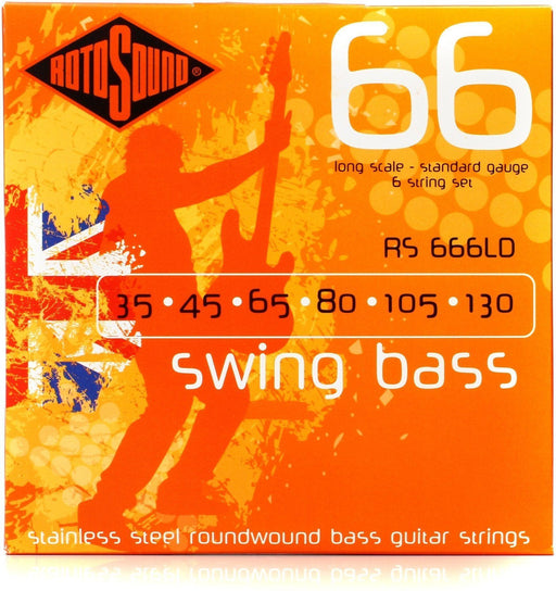 Rotosound RS665LD Long Scale Swing 66 Bass Strings-Dirt Cheep