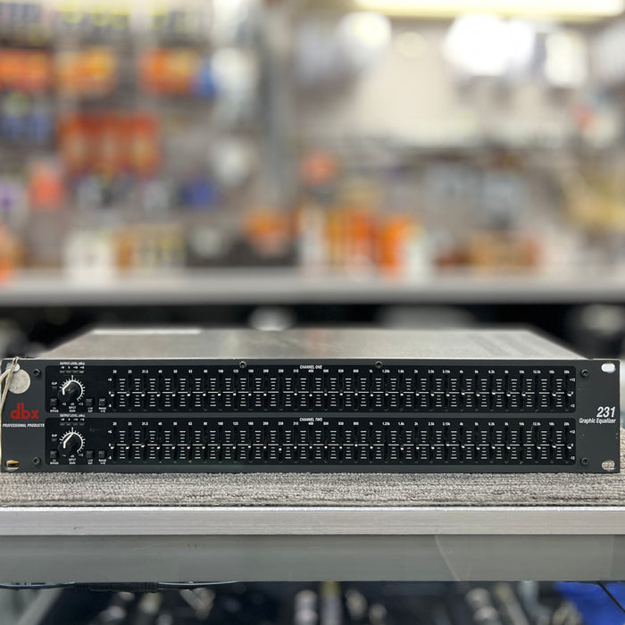 AS-IS DBX 231 Stereo 31 band Graphic EQ