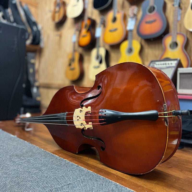 AS IS USED Parrot Upright Double Bass, 3/4 Size