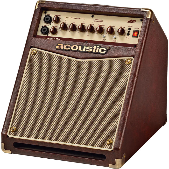 Acoustic A20 20W Acoustic Guitar Amplifier Brown/Tan