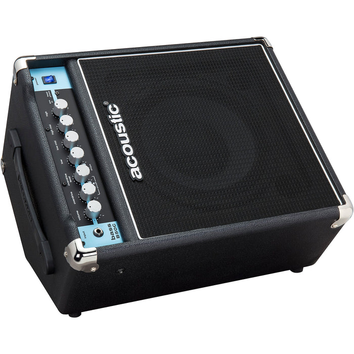 Acoustic B50C 1x10 50W Bass Combo With Tilt-Back Cab, Black