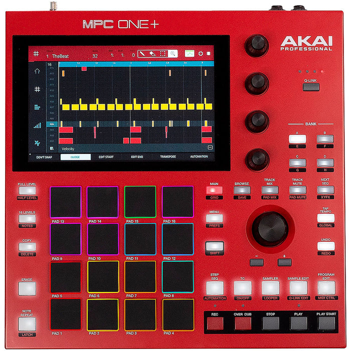 Akai Professional MPC ONE+ Standalone Music Production Center with Sampler and Sequencer