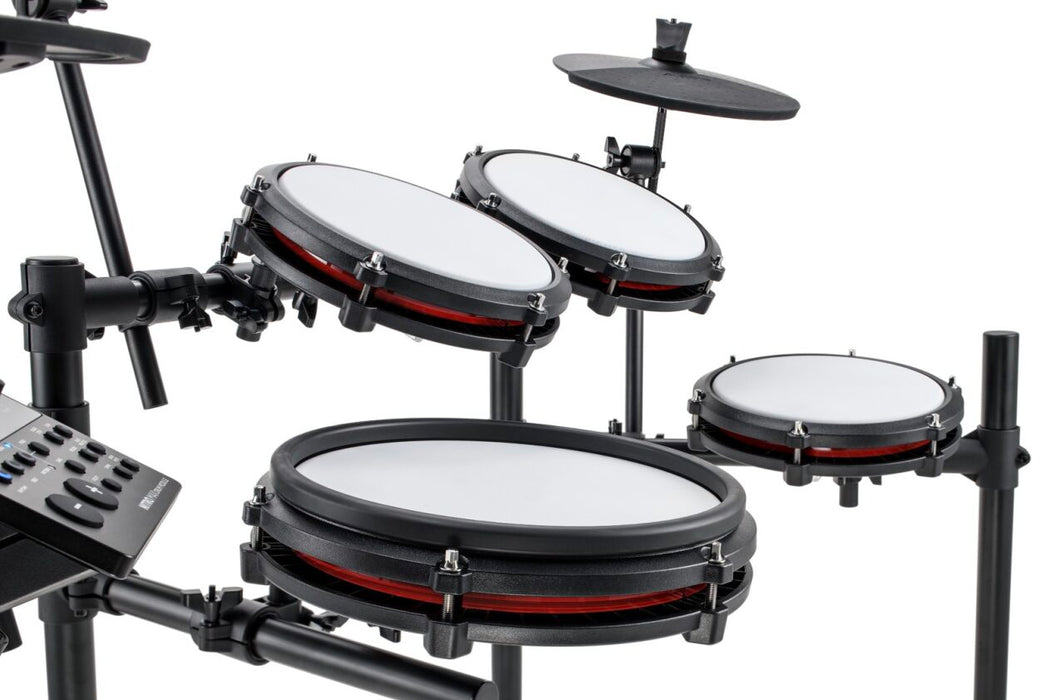 Alesis Nitro Max Eight-Piece Electronic Kit with Mesh Heads and Bluetooth
