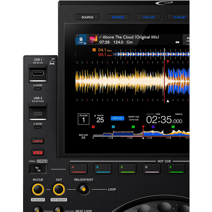 AlphaTheta CDJ-3000X Professional DJ Media Player, Black