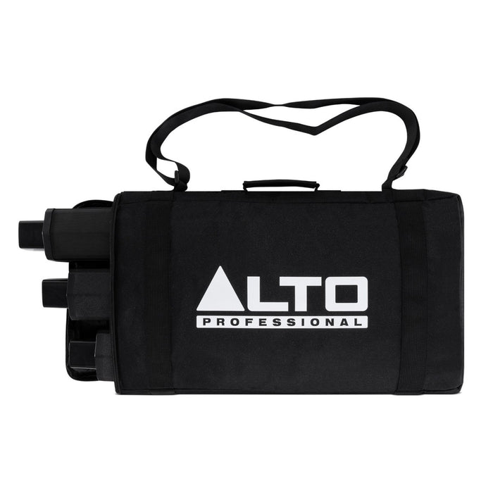 Alto TS108C 600-Watt Portable Powered Column Array Loudspeaker with 3CH Digital Mixer and Bluetooth