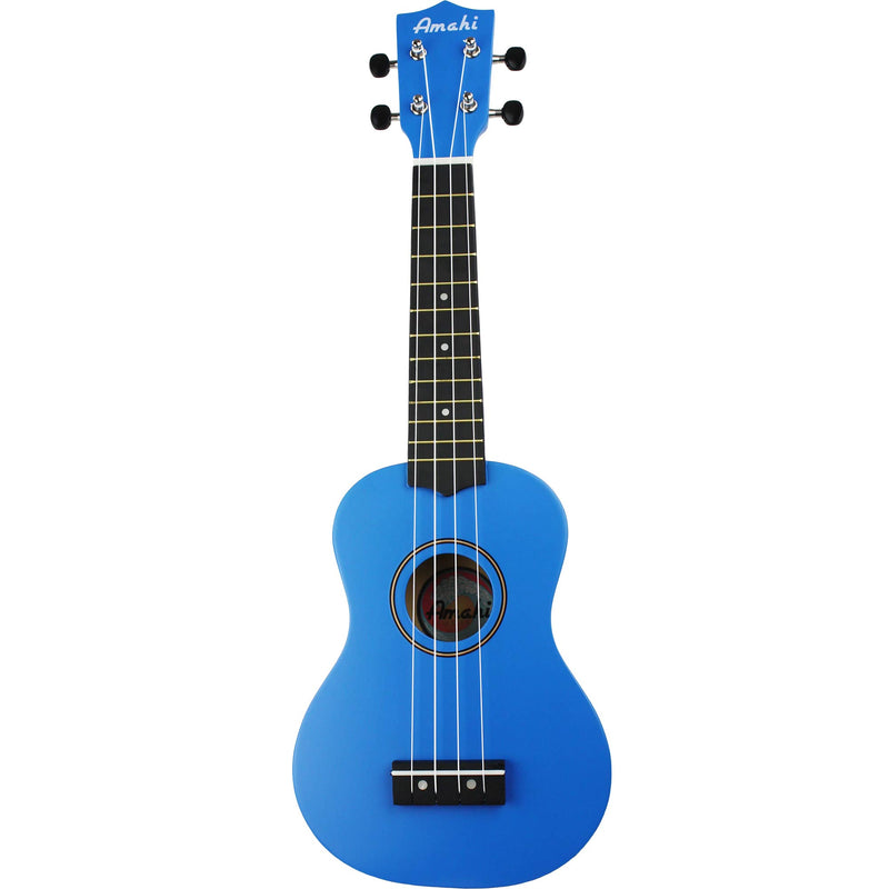 Amahi PNUKDB Penguin Soprano Ukulele w/ Bag, Robin Egg Blue