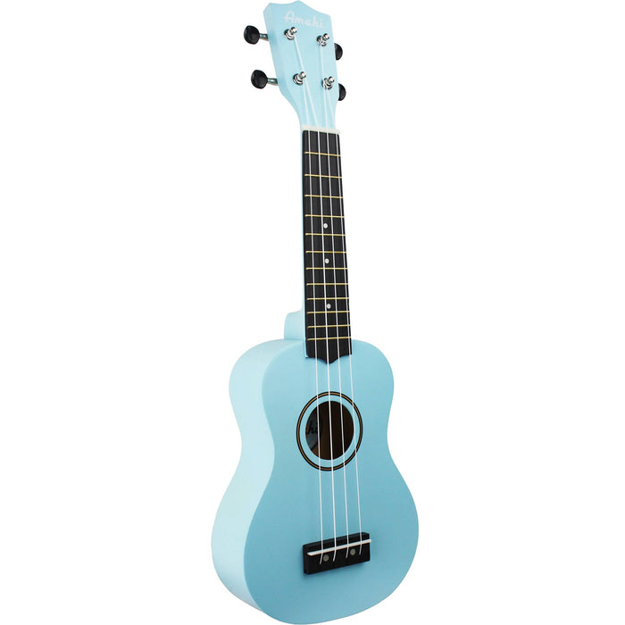 Amahi PNUKLB Penguin Student Ukulele with Bag, Light Blue