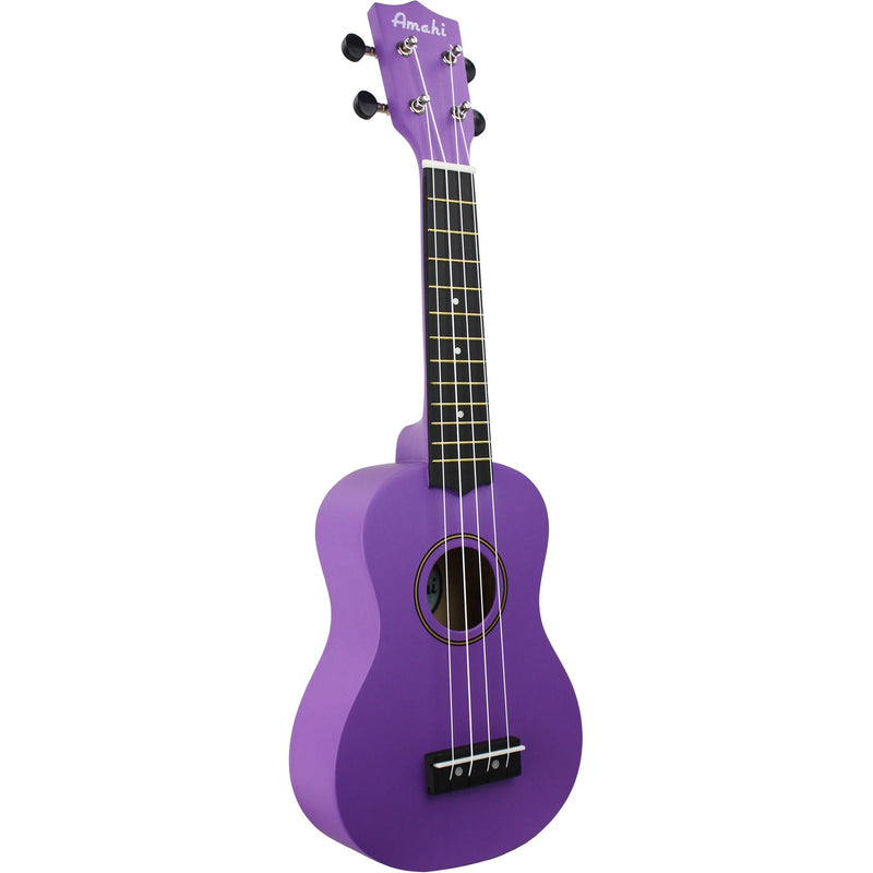 Amahi PNUKPU Penguin Soprano Ukulele w/ Bag, Lavender Purple