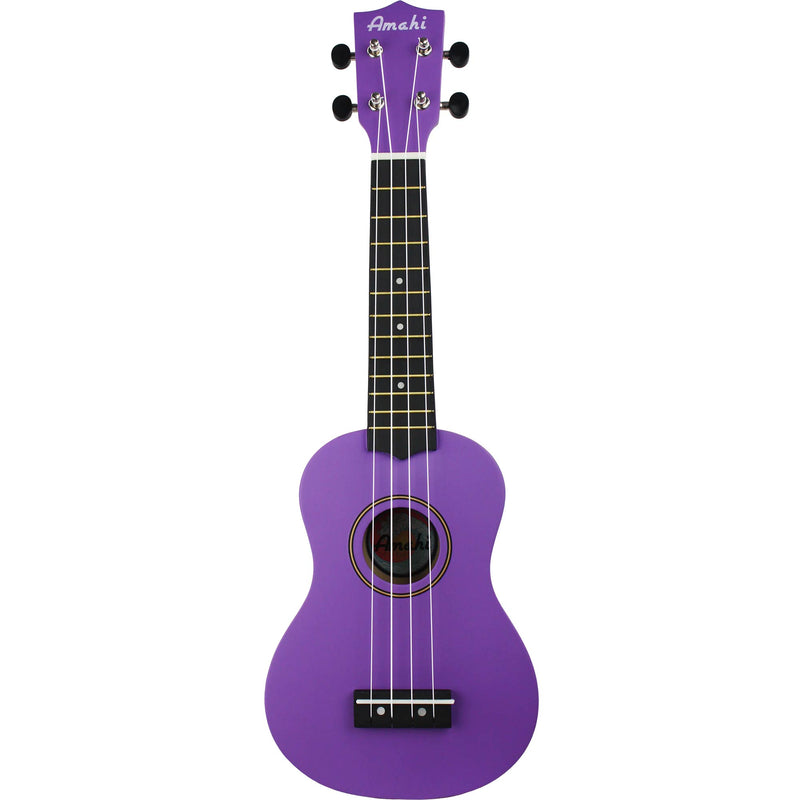 Amahi PNUKPU Penguin Soprano Ukulele w/ Bag, Lavender Purple