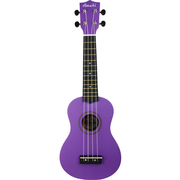 Amahi PNUKPU Penguin Soprano Ukulele w/ Bag, Lavender Purple