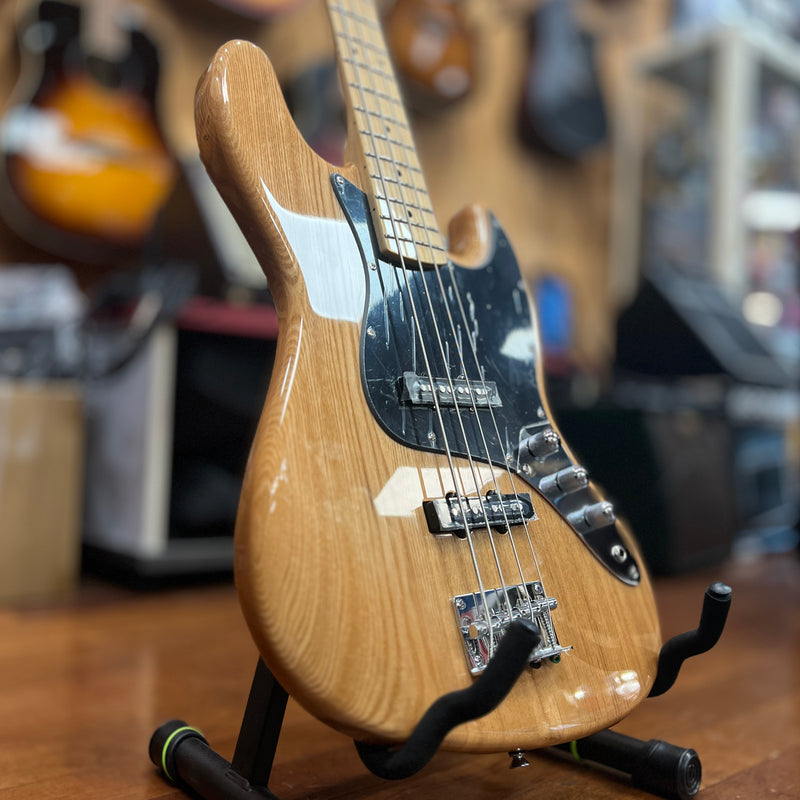 Austin AJB300N 4-string Electric Bass, Natural