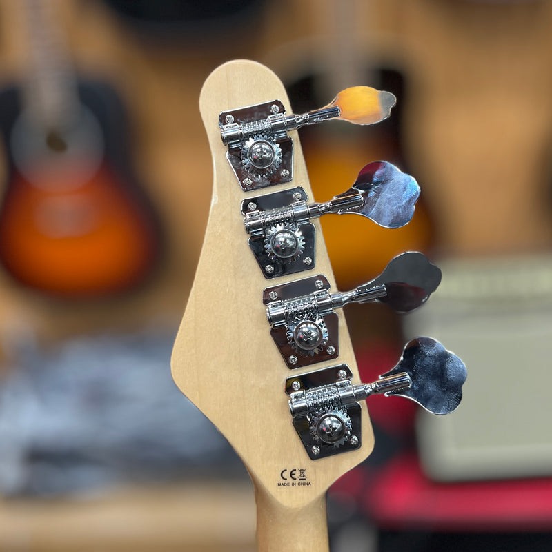 Austin AJB300N 4-string Electric Bass, Natural