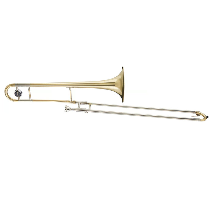 Blessing BTB1287C Standard Series Tenor Trombone, Lacquer Yellow Brass Bell