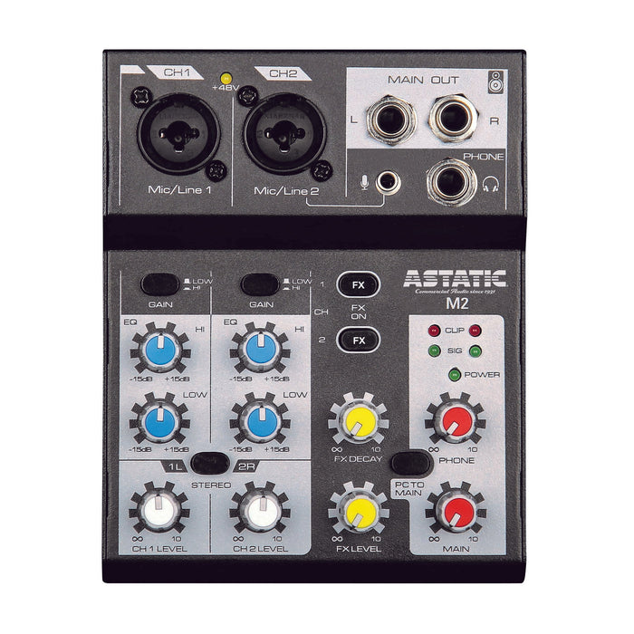 CAD Astatic M2 2-Channel Mixer with USB Interface