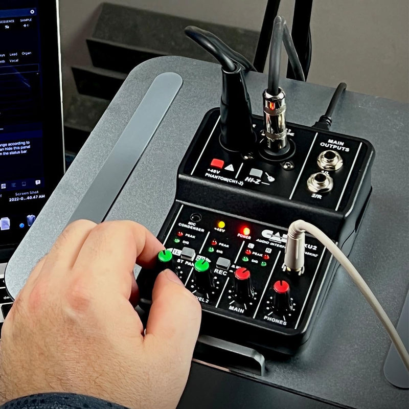 CAD Audio MXU2 2-Channel Analog Mixer with USB Interface