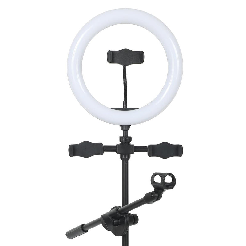 CAD LS5 Podmaster Ring Light with Phone Mounts, Mic Boom