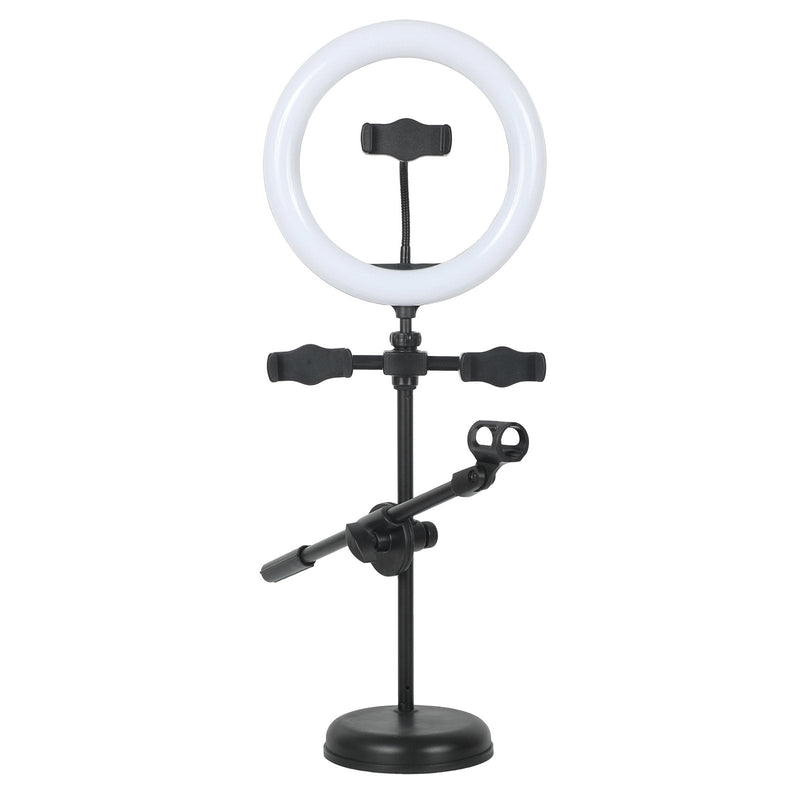CAD LS5 Podmaster Ring Light with Phone Mounts, Mic Boom