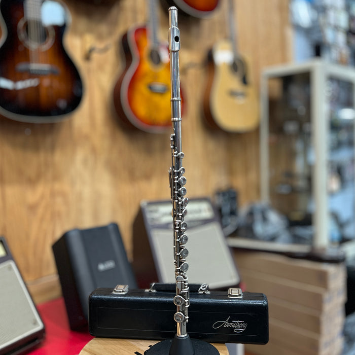 CERTIFIED USED Armstrong 104 Student Flute Outfit, USA, Serial 2835997