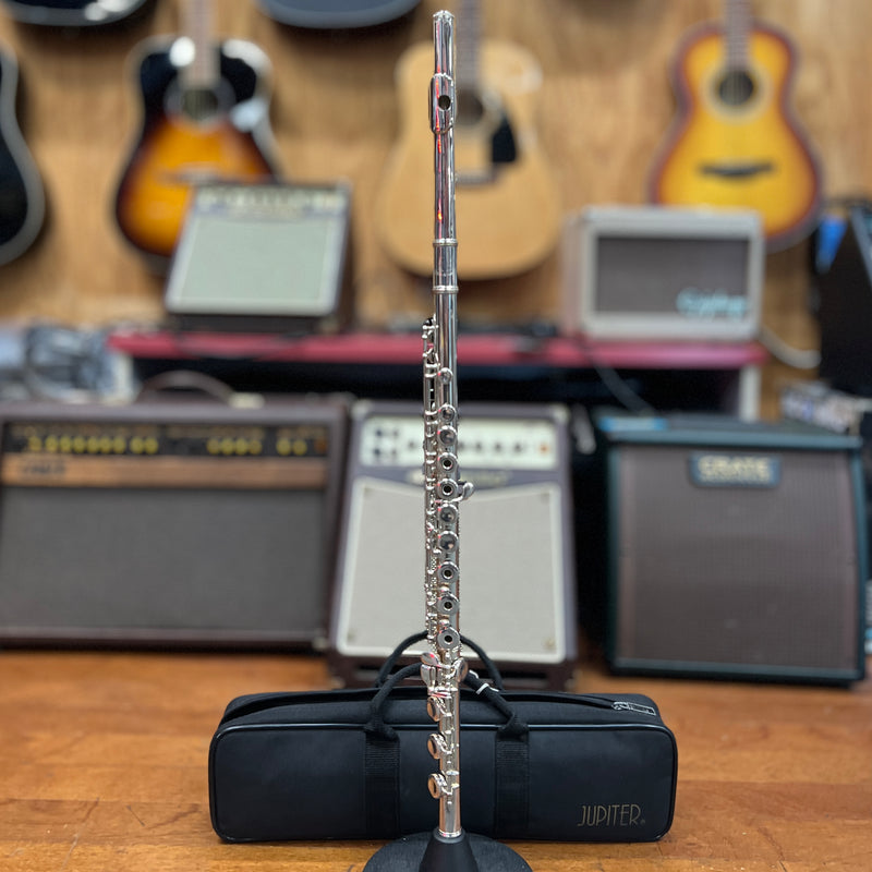 CERTIFIED USED Jupiter 611R-II Intermediate Open-hole Flute Outfit, Sterling Silver - Serial G59458