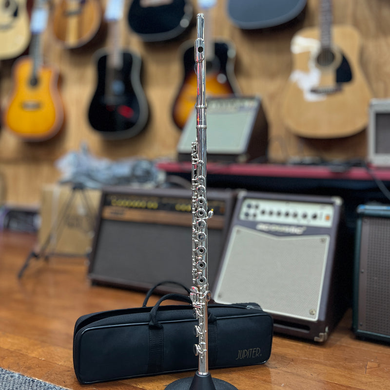 CERTIFIED USED Jupiter 611R-II Intermediate Open-hole Flute Outfit, Sterling Silver - Serial G59458