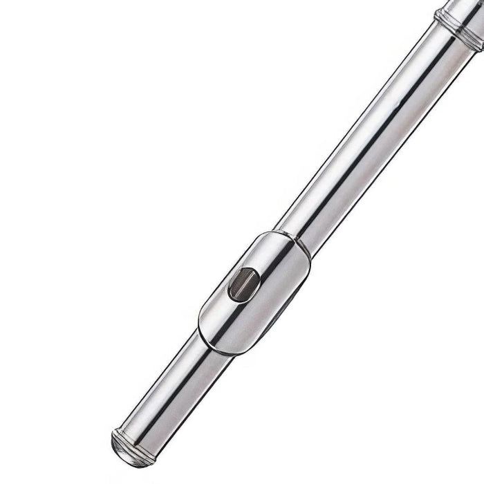 CLOSEOUT 2024 Model Strauss 6300 Student Flute Outfit, Key of C, Nickel Plated