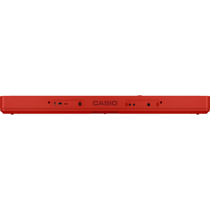 Casio Casiotone CT-S1 61-Key Portable Keyboard, Red
