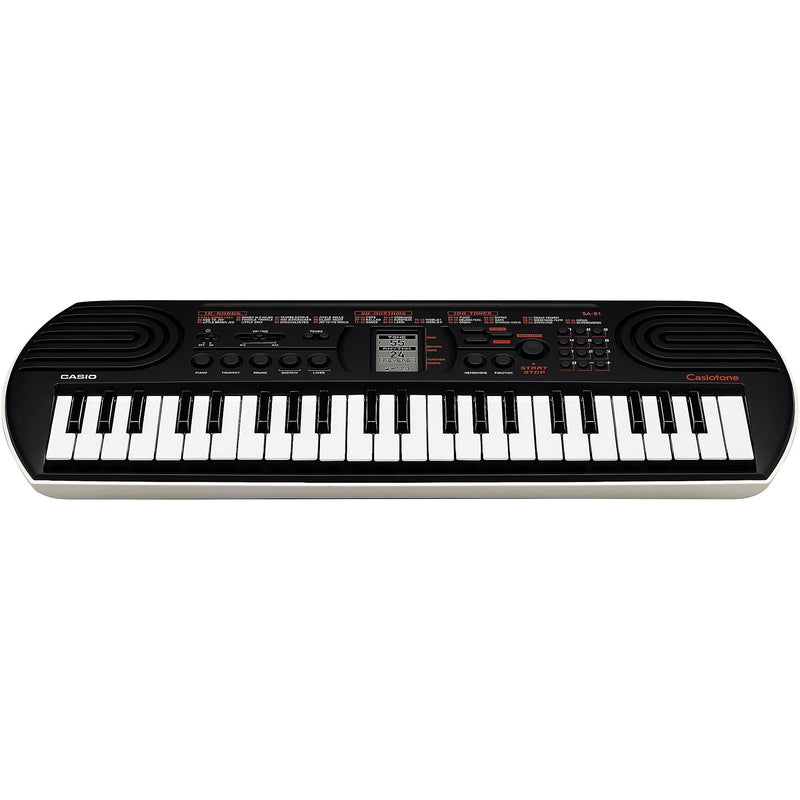 Casio SA-81 44-Key Mini Portable Keyboard, Black