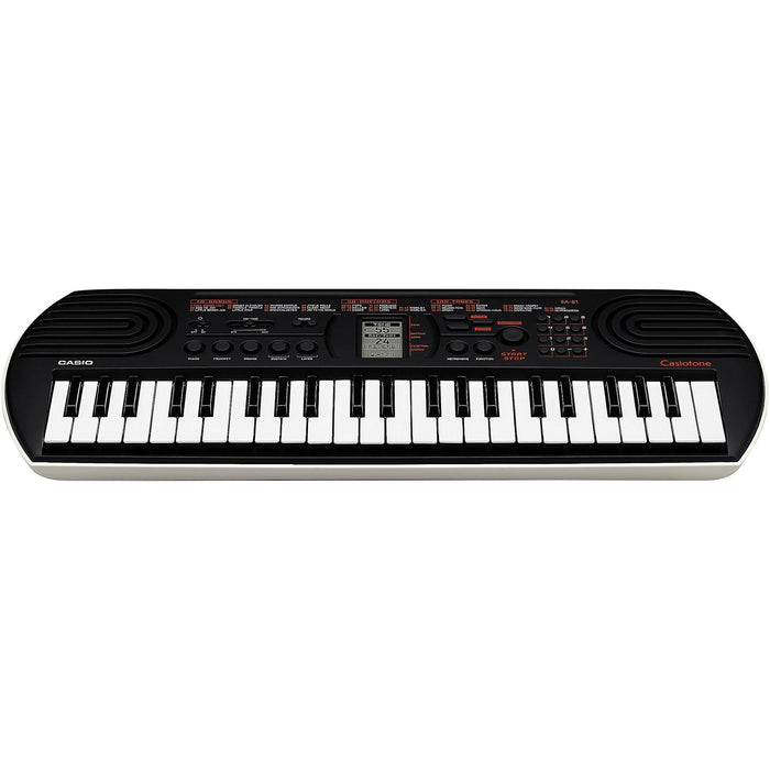 Casio SA-81 44-Key Mini Portable Keyboard, Black