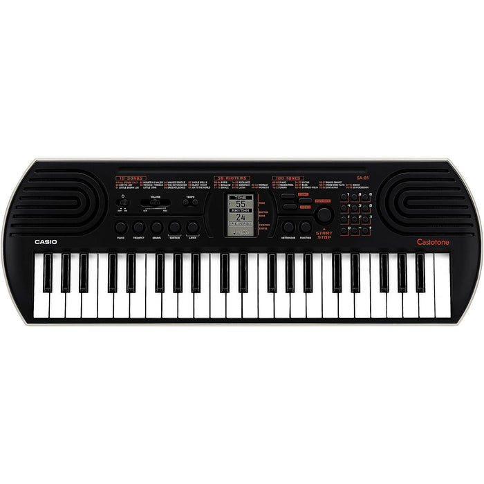 Casio SA-81 44-Key Mini Portable Keyboard, Black