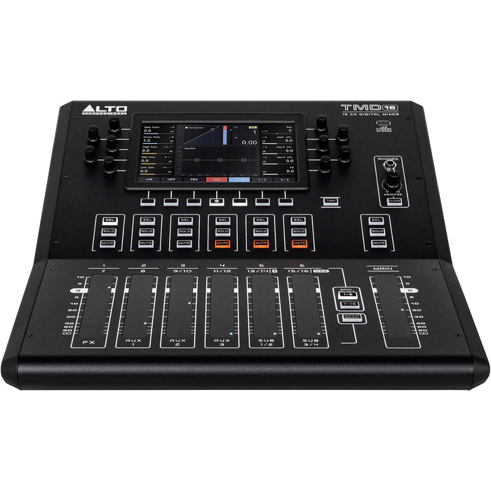 DISPLAY Alto Professional TMD16 16-channel Compact Digital Mixer with Bluetooth and USB