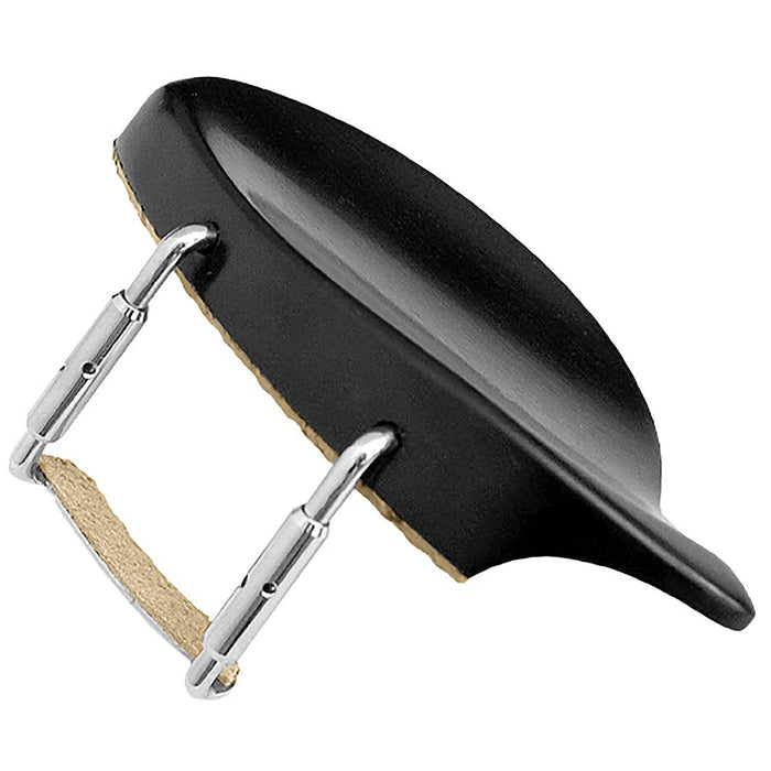 Dresden-style 136C Ebonite Violin Chinrest, 3/4