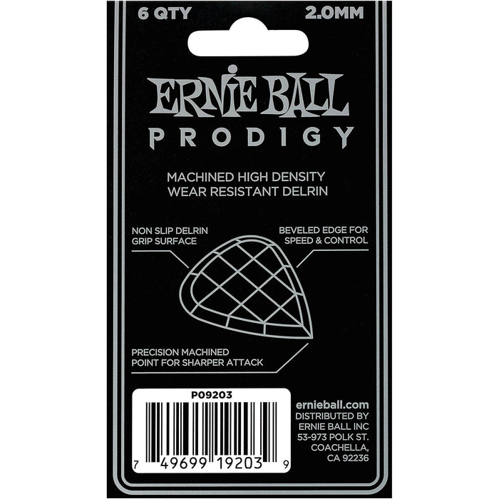 Ernie Ball Prodigy Picks Mini 2.0 mm, 6 Pack