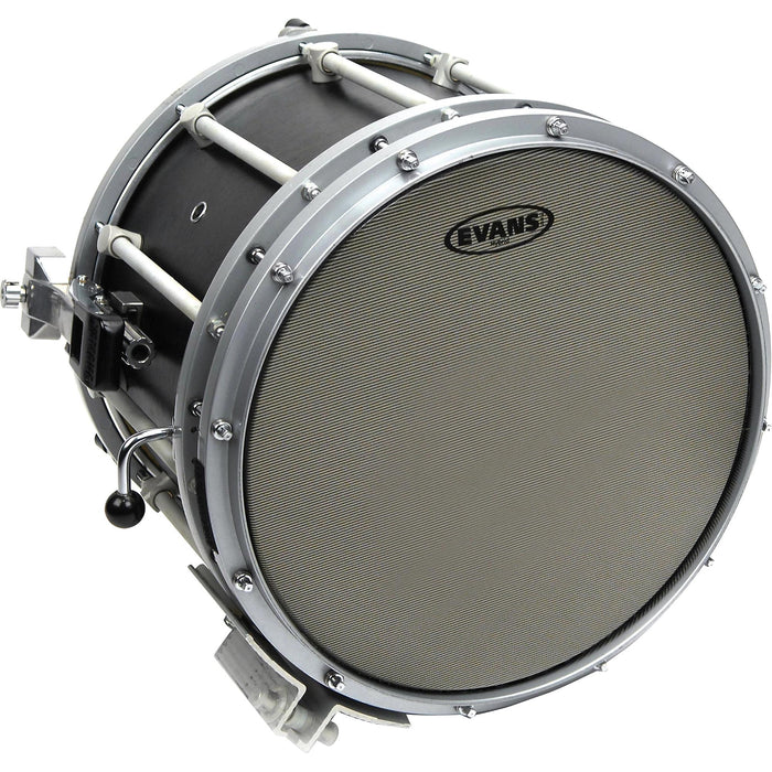 Evans Hybrid Grey Marching Snare Head - 14-inch