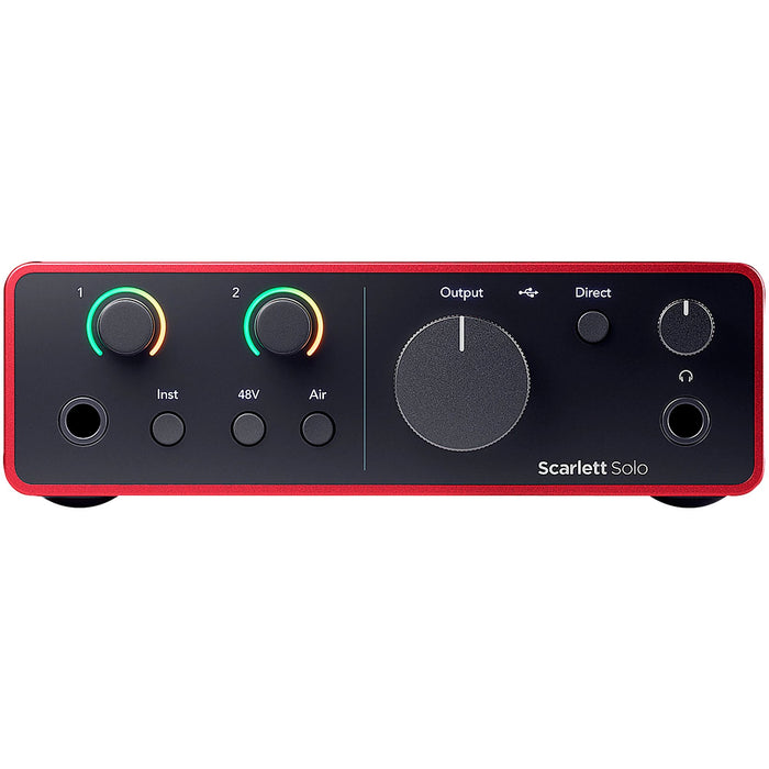 Focusrite Scarlett Solo USB-C Audio Interface (Gen 4)