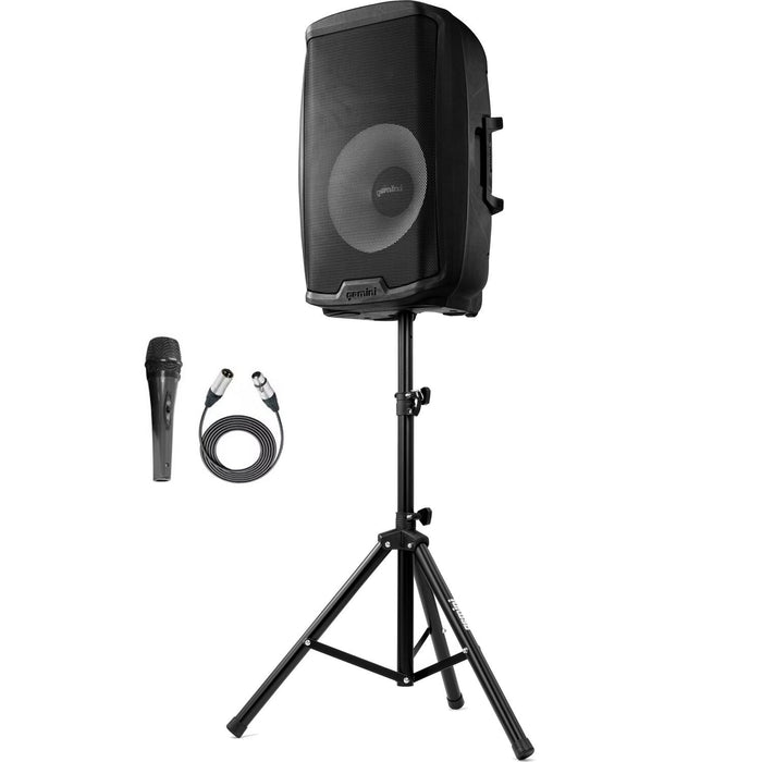 Gemini AS-2115BT-PK 15" Bluetooth Active Loudspeaker Pack