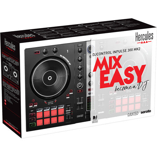 Hercules DJControl Inpulse 300 MK2 DJ Controller System
