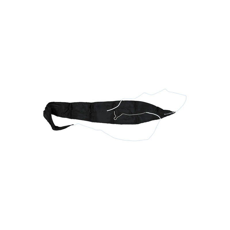 Hodge Bassoon Bocal Silk Swab, Black