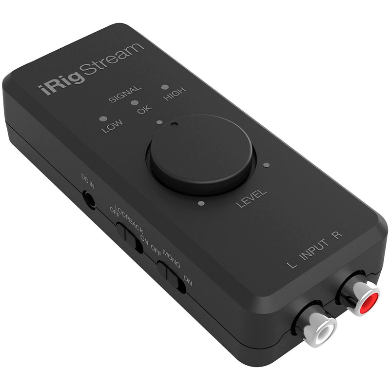 IK Multimedia iRig Stream iOS Audio Interfaces for iOS, Mac and Select Android Devices