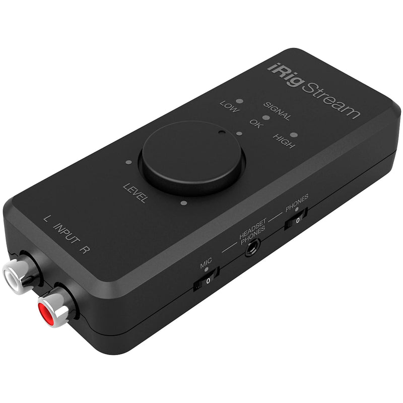 IK Multimedia iRig Stream iOS Audio Interfaces for iOS, Mac and Select Android Devices