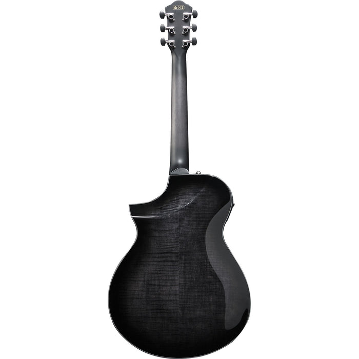 Ibanez AEWC400TKS Acoustic Electric Guitar, Transparent Black Sunburst