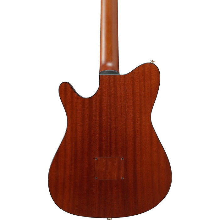 Ibanez FRH10NBSF Thinline Nylon Acoustic-Electric Guitar, Brown Sunburst