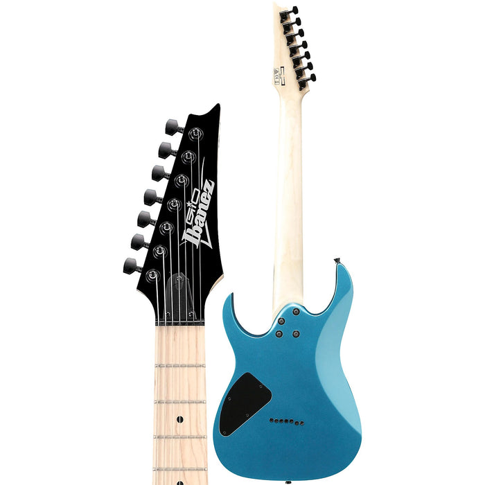 Ibanez GRG7221M GIO Series 7-String Electric Guitar (Metallic Light Blue)