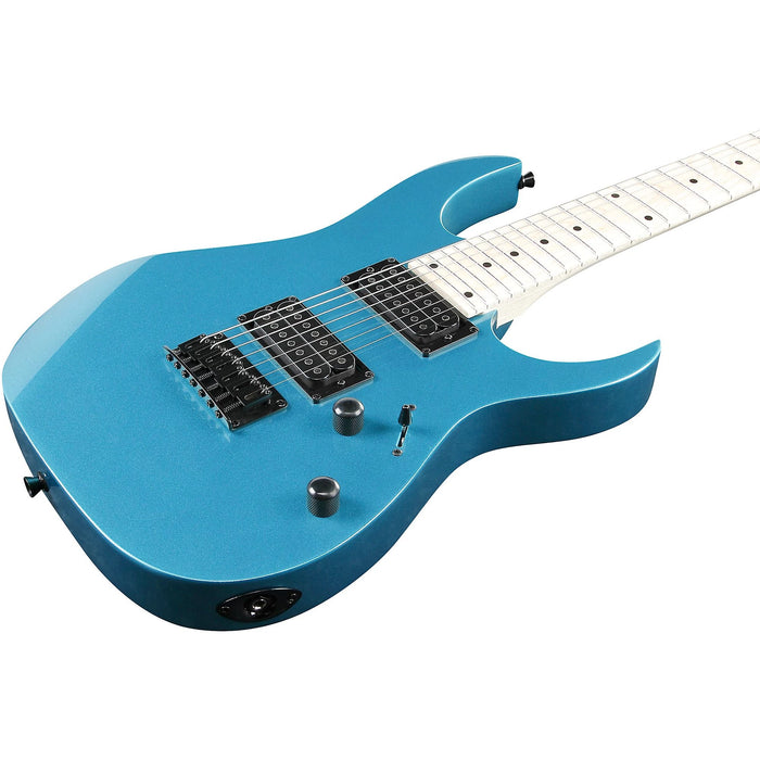 Ibanez GRG7221M GIO Series 7-String Electric Guitar (Metallic Light Blue)