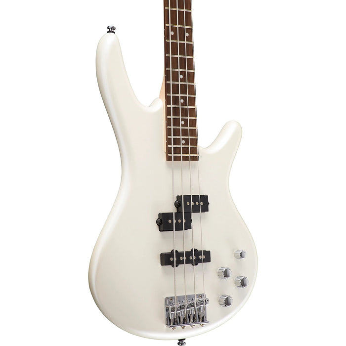 Ibanez Gio GSR200 4-string Electric Bass, Pearl White