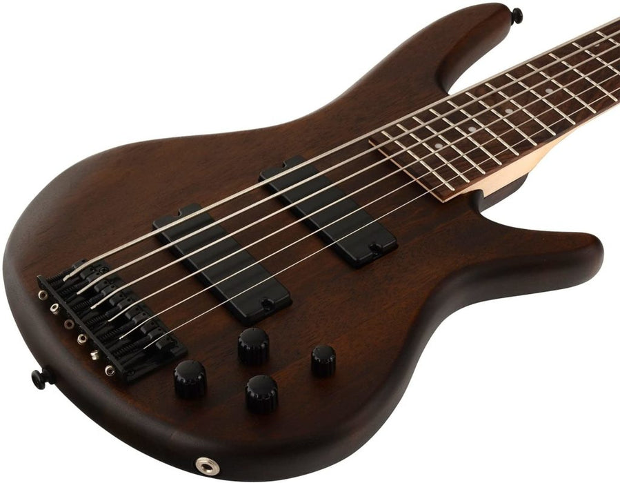 Ibanez Gio GSR206BWNF 6-string Electric Bass, Walnut Flat