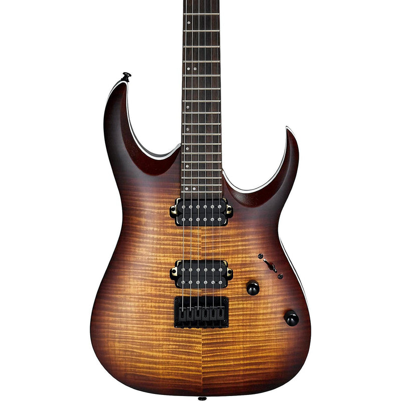 Ibanez RGA42FMDEF Electric Guitar, Dragon Eye Burst Flat