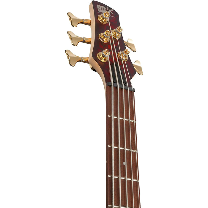 Ibanez SR Standard SR305E 5-string Electric Bass, Wine Red Frozen Metallic
