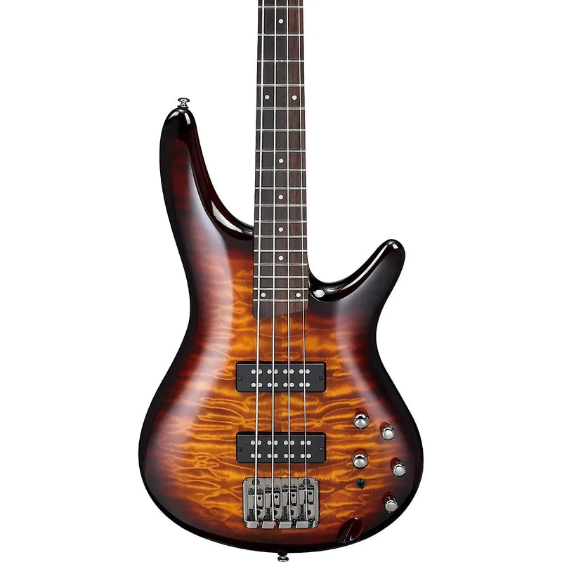 Ibanez SR Standard SR400EQMDEB 4-string Electric Bass, Dragon Eye Burst